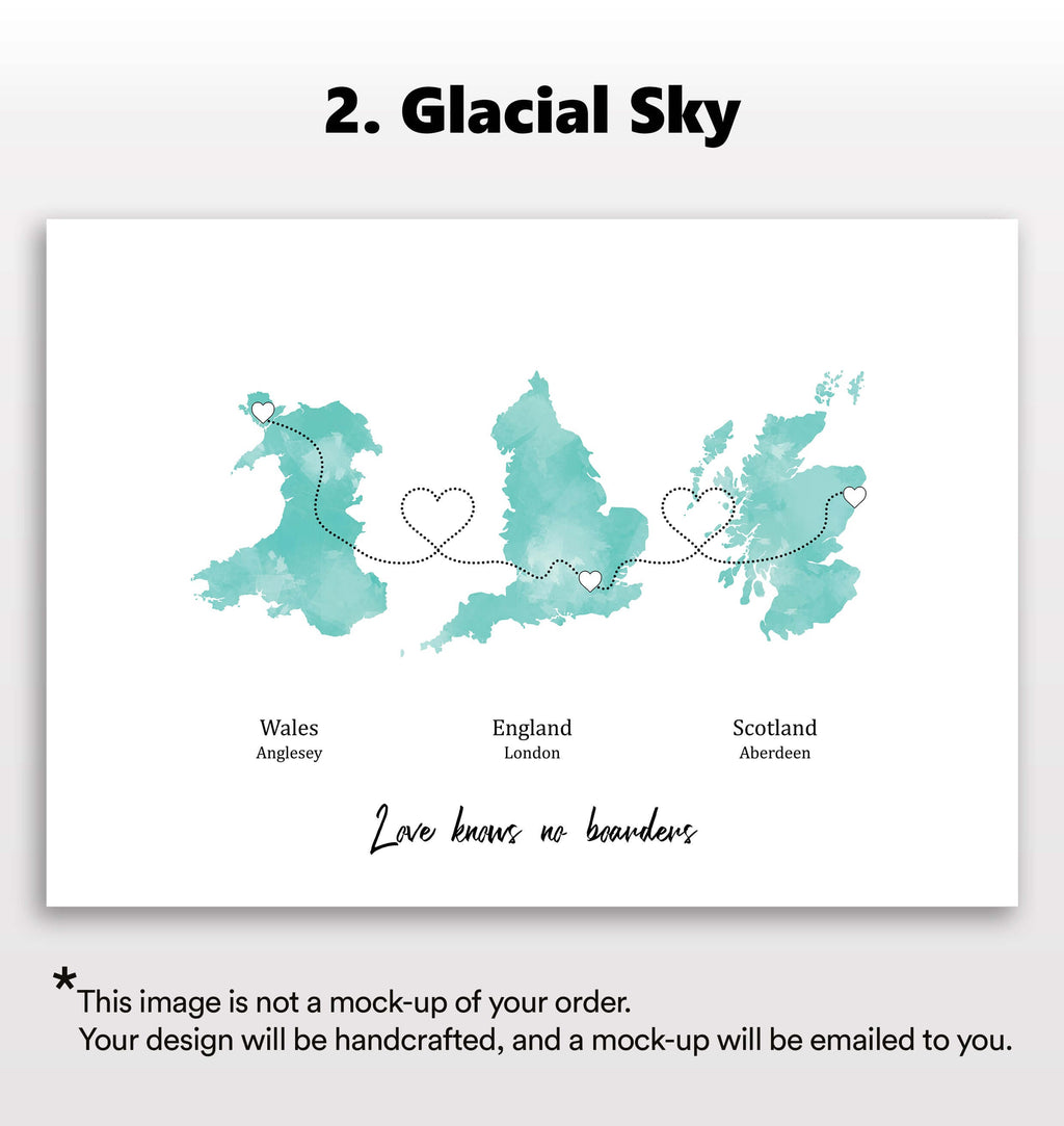 Personalised Three Location Print 2.0 - Custom Line