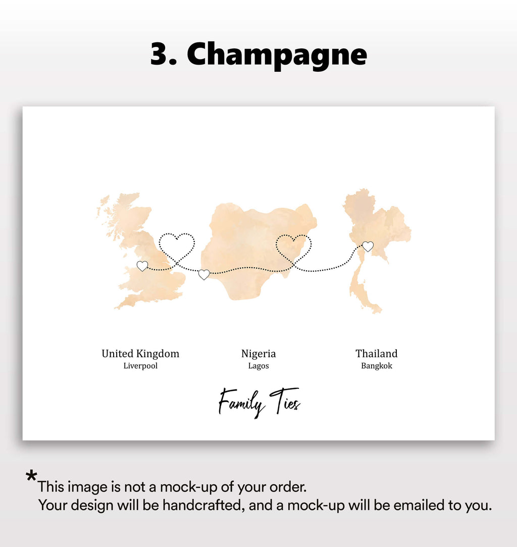 Personalised Three Location Print 2.0 - Custom Line