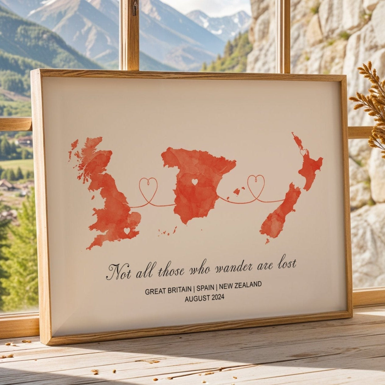 Personalised Three Location Print 3.0